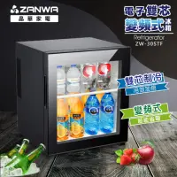 在飛比找momo購物網優惠-【ZANWA晶華】30L 電子雙核芯變頻式右開單門冰箱/冷藏