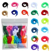 100 Pcs Magic Twisty Worm Wiggly Twisty Fuzzy Worms on a String Magic Worm To...