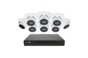 Swann AdvancedX Wired NVR Security System 16 Channel 8 Cameras 24/7 Recording