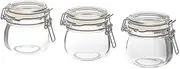 [IKEA] KORKEN Jar with lid, clear glass, 13 cl