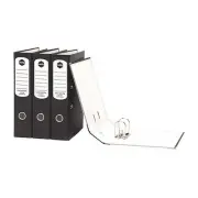 A4 Black Lever Arch File Durable Storage Organizer for Office and Home Use