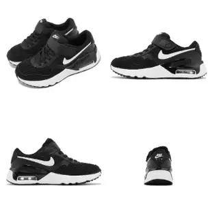 【NIKE 耐吉】童鞋 Air Max Systm PS 中童 黑 白 魔鬼氈 氣墊 運動鞋 小朋友(DQ0285-001)