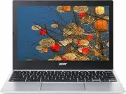 [acer] Chromebook 311 11.6 in HD (1366x768) Business Laptop, MediaTek MT8183C Octa-Core up to 1.10GHz, 4GB LPDDR RAM, 32GB eMMC, Wi-Fi, Bluetooth, Chrome OS, Silver, EAT 64GB SD Card
