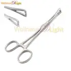 Body Piercing Slotted Pennington Clamp Forceps 6'' Tongue Belly Septum Lip Nose