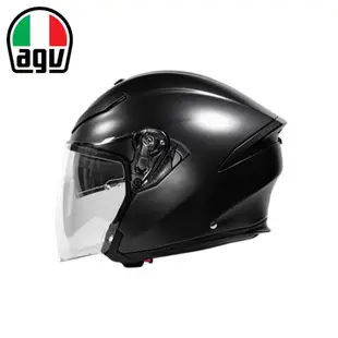 AGV K5 JET 安全帽 消光黑 3/4安全帽