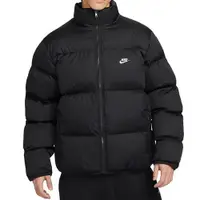 在飛比找ETMall東森購物網優惠-Nike 男裝 外套 立領 防潑水 保暖 拉鍊口袋 黑【運動