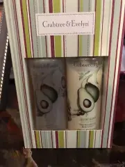CRABTREE & EVELYN AVOCADO OLIVE & BASIL GIFT SET OF 2