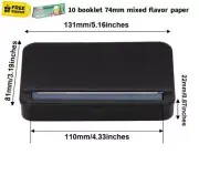 110MM kingsize Adjustable Automatic Cigarette Rolling Machines Box
