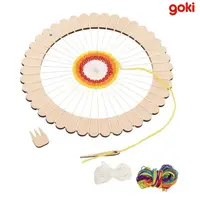 在飛比找momo購物網優惠-【goki】花藝編織板(經典編織練習板)