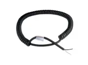Miller Edge C222-15B Coil Cord 22 Gauge 2 Wire Conductor 15 ft. Expanded