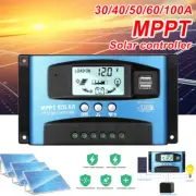 MPPT/PWM Solar Panel Regulator Charge Controller Auto Focus Tracking 10A-100A