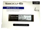 TeamGroup MP34 4TB M.2 NVMe SSD - 2280 PCIe 3.0 x4 *NEW SEALED* TM8FP4004T0C101