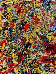 Original One Of A Kind Abstract painting On Canvas