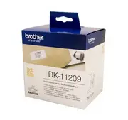 Brother DK-11209 White Label - 29mm x 62mm - 800 CON-Labels Per Roll
