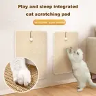 Furniture Protector for Cats Sisal Rug Durable Cat Scratcher Mat with Plush