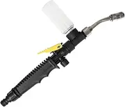 BESPORTBLE Car Cleaning Sprayer Kit Stainless Steel Spray Nozzle with Durable for Home Car Cleaning Labor Saving and Efficient Black