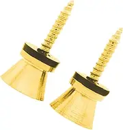 KAILIKETIY 1 Pair Durable Guitar Strap Locks with Mushroom Head Design Prevents Guitar From Falling Easy Installation Random Color and Basses Random Color