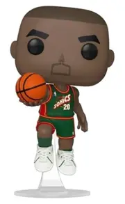 Pop! Funko 10cm Figurine NBA Legends Gary Payton 96 Sonics Road RS Vinyl Toy 3y+
