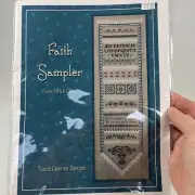 Teresa Layman Designs Faith Sampler Cross Stitch Chart
