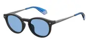 Polaroid PLD 6081/G/CS with Clip-On OY4/C3 Men's Glasses Black Size 49 - Private Health Rebate - Blue Light Block Available