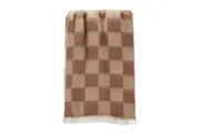 Academy Edwin Decorative Throw Bed Living Room Sofa Couch Blanket Brown