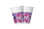 My Little Pony Plastic Characters Disposable Cup (Pack of 8) (Pink/Purple) (One Size)