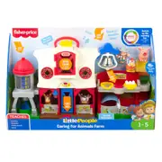 Mattel Fisher Price Little People Caring for Animals Farm Playset Toy Kids 1y+