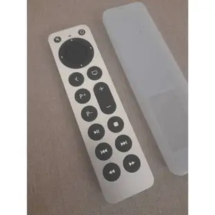 A款 適用於 Apple TVHD TV4K 2023 的副廠遙控器 TV remote 與保護套