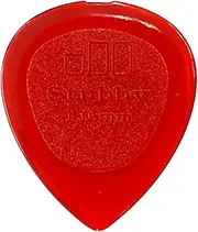 Dunlop 474R30 3.0mm Stubby Jazz Guitar Picks, 24-Pack