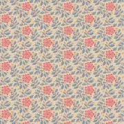 Quilting Patchwork Fabric TILDA Windy Days Wendy Blue 50x55cm FQ