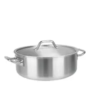 Cristel Stainless Steel 15 Qt. Stew Pan