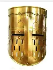 Medieval Crusader Helmet Knight Templar Helmet Gift For Him Templar helmet