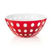 Guzzini Le Murrine 25cm Plastic Bowl Food Container - Red/White