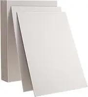 Luxshiny DIY Cardboard Sheets Set 20 Sheets of Thick Cardboard Paper Chipboard for Bookbinding Crafting