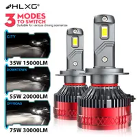 在飛比找蝦皮購物優惠-【HLXG】 H7 LED Canbus 大燈 H11 90