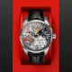 【TISSOT 天梭 官方授權】T-CLASSIC系列 鏤空手動上鍊 機械腕錶 / 43mm 母親節 禮物(T0704051641100)