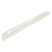 Circle Templates Geometric Ruler Protractor Ruler for Geometric Drawing