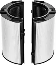 2 in 1 Glass HEPA + Activated Carbon Replacement Filter for Dyson Air Purifier DP04 TP04 TP05 TP06 TP07 TP7A TP08 TP09 PH01 PH02 HP04 HP05 HP06 HP07 HP09 Hot and Cool