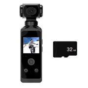 4K Pocket Action Camera HD LCD Screen 270° Rotatable Wifi Mini Sports2103