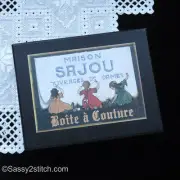 Deluxe French Sajou Sewing Kit - Needlework, Cross Stitch, Embroidery