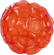 Bubble Bumper Ball, 35.4inch Inflatable Sumo Ball Wearable Body Bubble Soccer Ball Giant Human Hamster Knocker Body Zorb Ball for Kids and Adults Outdoor Play (Red)