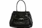 Guess Women's Leya Bag Carry All Black Handbag