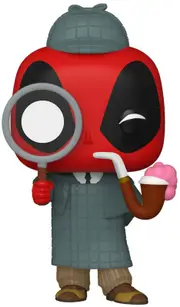 Funko Pop Deadpool Sherlock Deadpool 30th Anniversary #784 Vinyl Figure