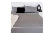 Apartmento Jasper Silver Polyester Cotton Quilt Cover Set King