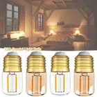 1W T28 Crystal Light Bulb Warm White Candle Bulb Light Light Bulb Home