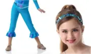 Child XL Capri Pant and Headdress ONLY Jazz Tap WHAT MAKES YOU BEAUTIFUL