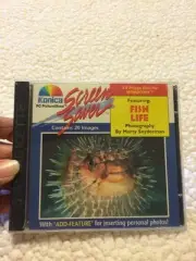 Konica PC 3.5 Floppy Disc For Windows Screen Savers Fish Life