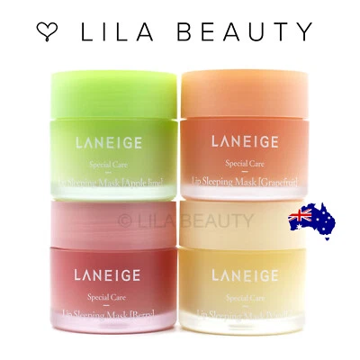 Laneige Lip Sleeping Mask 20g Berry Grapefruit Apple Lime Vanilla