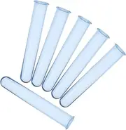 MOTHNUR 6pcs Transparent Test Tube Vases for Plant Propagation Clear Hydroponic Flower Holders Stylish Desktop Decoration for Home and Office