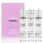 【CHANEL 香奈兒】粉紅甜蜜隨身淡香水補充裝 EDT 20MLX3入(平行輸入)